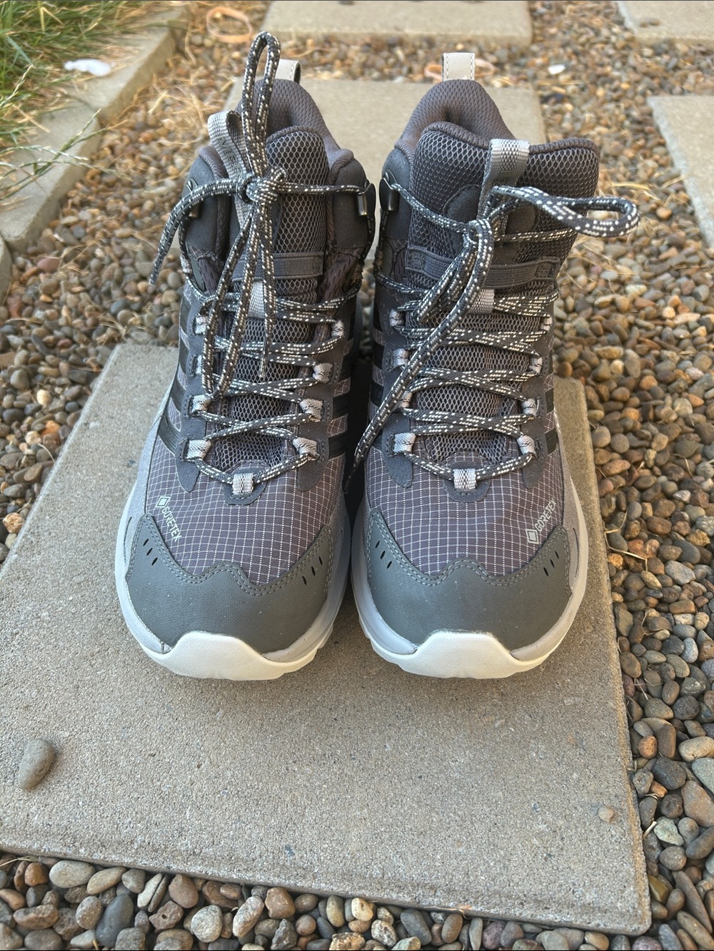 Merrell Men's Moab Speed 2 Mid GORE-TEX Hiking Boots Gray Size 8 Vibram Sole - Picture 5 of 7